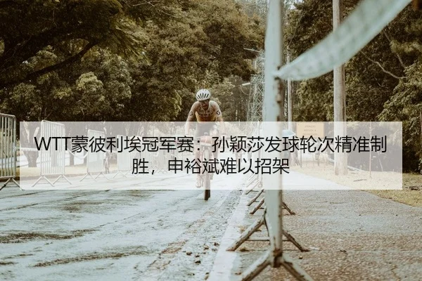 WTT蒙彼利埃冠军赛：孙颖莎发球轮次精准制胜，申裕斌难以招架